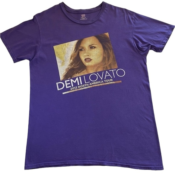 Demi Lovato 2012 North American Tour T-shirt, Medium - Picture 1 of 9